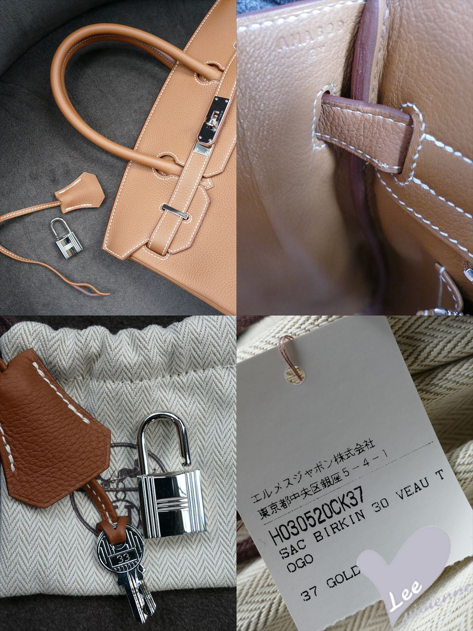 HERMES： エルメス バーキン 30 商品説明【アンティーク ヴィヴィアン